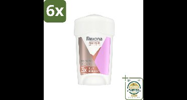 Rexona Deodorant Anti-transpirant Stick Confidence 45 ml - Voordeelverpakking - 6 stuks - Zweetcontrole - Zweetvermindering