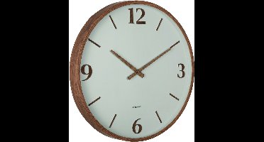 Karlsson - Wall Clock Detalle Large - Groen - Ø50,8cm