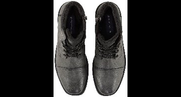 Tom Tailor - Waterdichte enkellaarsjes met voering - Maat 42 - coal