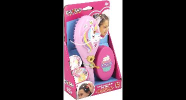 Jumbo - FunLockets - Geheime haarborstel met glinsters - Meisjes vanaf 4 jaar