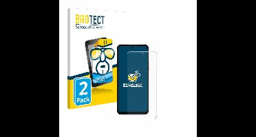 BROTECT - Screenprotector voor Xiaomi Redmi 13 - Folie Beschermfolie transparant 2 Stuks