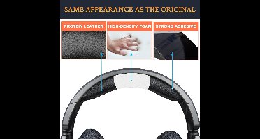 Verstevigde Hoofdband Kussenhoes Vervangend Onderdeel voor Gaming Headsets