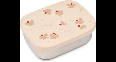 Liewood Lunchtrommel RVS Arthur Butterfly Apple Blossom