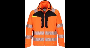 Portwest DX4 Hi-Vis Softshell (3L) DX475 - Oranje/Zwart - S