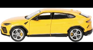 Welly Modelauto - Lamborghini Urus - geel - 1 x 1 x 1 cm - schaalmodel - miniatuur auto