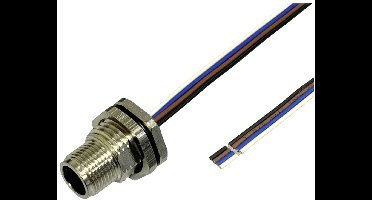 BKL Electronic 2703005 Sensor/actuator inbouwstekker M12 Aantal polen (sensoren): 4.5 0.5 m 1 stuk(s)