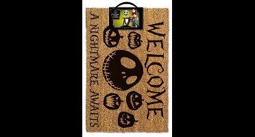 Pyramid International The Nightmare Before Christmas - A Nightmare Awaits 40 x 60 cm Deurmat - Bruin