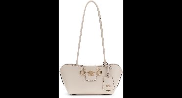 GUESS schoudertas Janie Shoulder Satchel Bag Stone crème