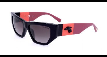 Trussardi STR377V Shiny black 54/16/140 WOMAN Zonnebrillen