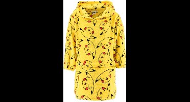 Pokémon Pika pull-over pluche polar blanket, poncho 10 jaar / 140 cm