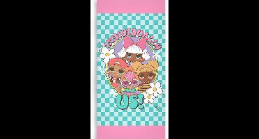 LOL Surprise Strandlaken - 70x140 cm - Roze