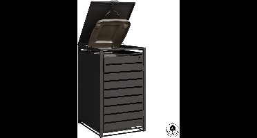 4gardenz® Containerombouw 1 Afvalbak - Kliko Ombouw - Antraciet