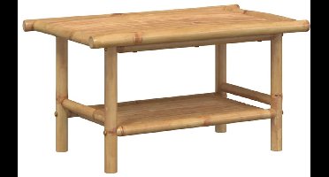 vidaXL - Salontafel - 70x40x35 - cm - bamboe