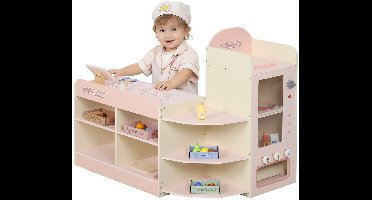 HHHK - Speelgoedwinkeltje - Houten Speelgoed Winkel - Speelgoed - Speelgoedwinkeltjes Accessoires - Supermarkt - Houten Speelgoed