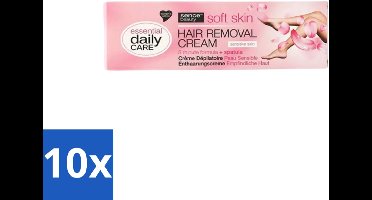 Sence – Ontharingscrème – Gevoelige Huid – 150 ml - Bulkverpakking - 10 stuks