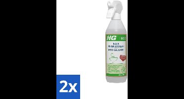 2 x HG Eco Kalkreiniger 500 ml - Kalkverwijderaar - Kalk - Schoonmaak - Ecologisch - Milieuvriendelijk