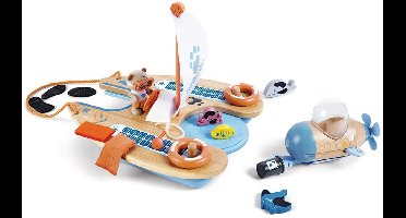 Green Planet poppenhuis Ben's catamaran - Green Planet Explorers - vanaf 3 jaar