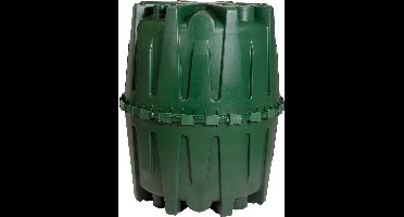 GARANTIA HERKULES verzamelput 1600 L, groen Incl. steunbuis