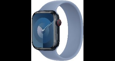 Apple Siliconen solobandje voor de Apple Watch | 44/45/46/49 mm - Maat 12 - Winter Blue