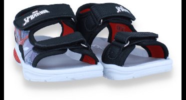 Spiderman Jongens Sandaal Met Lichtjes | Zwart | Maat: 27