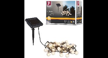 Solar LED-lichtketting Soala IP44 3000K 30x3lm Zwart