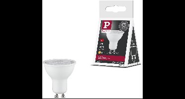 Paulmann Standaard LED Spot GU10 - 230V - Dimbaar - 460 lm - 7W - 2700K Warmwit - Mat Wit
