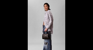 Calvin Klein Monogram Mini Tote - Schoudertas (zwart)