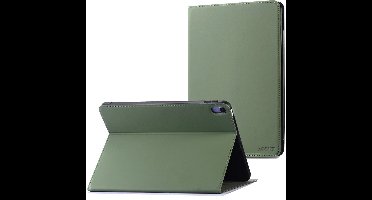 Accezz Tablet Hoes - Geschikt voor Apple iPad Mini 6 (2021) - Classic Tablet Case - Groen