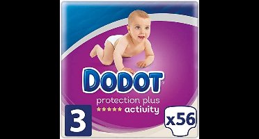 Activiteit Luiers Maat 3 - 56 Stuks - Super Absorberend en Huidvriendelijk