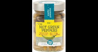 TerraSana Groene pepers hot bio 230 Gram