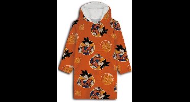 Dragon Ball Z Hoodie Fleece deken, Warrior - Kind (One Size ) - Polyester