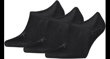 Calvin Klein Footies High Cut Heren 3-Pack Zwart