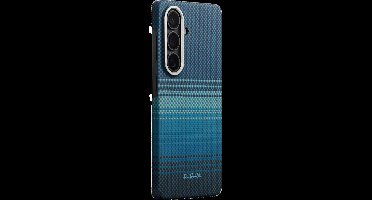 PITAKA Edge Case - Hoesje Geschikt voor Samsung Galaxy S26 - Compatibel met MagSafe - 600D Aramidevezel Back Cover - Ultra Dun - Moonrise