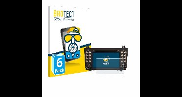BROTECT - Screenprotector voor Erisin ES8940S 7" - Folie Beschermfolie matte 6 Stuks