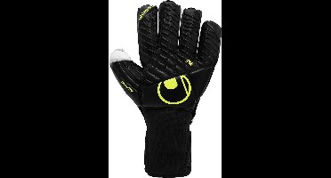 Uhlsport FM Absolutgrip Flex Frame Carbon Black Fluo Yellow Keepershandschoenen - Maat 9