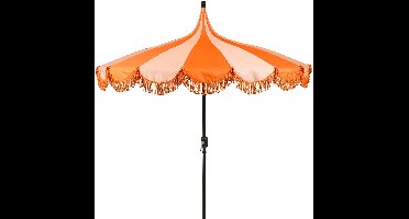 Mica Decorations Kim stokparasol oranje - Ø235 x 238 cm
