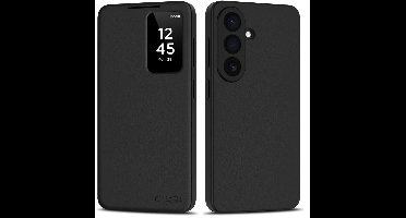 Geschikt voor Samsung Galaxy S26 Tech-Protect Smart wallet Case - Zwart