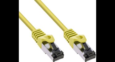 S/FTP CAT8.1 40 Gigabit netwerkkabel / geel - LSZH - 1,5 meter
