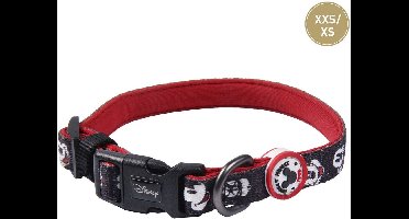 Dog collar Mickey Mouse XXS/XS Black