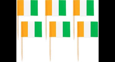 Wefiesta - Prikkers Ierland (50 stuks) - WK voetbal 2026 - WK voetbal versiering - Olympische spelen