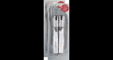 Svenska Living raamstiften - 4x stuks - zilver - afwasbaar