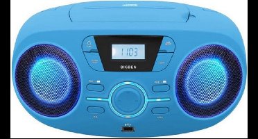 Bigben CD61 - Radio CD speler voor kinderen - USB - Blauw