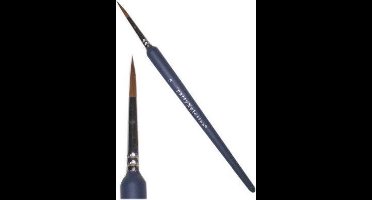 PXP penseel spits + dikke steel nr 0 mt. Ã˜ 0.5 mm