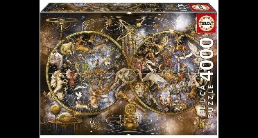 Educa puzzel sterrenbeelden 4000 stukjes - legpuzzel sterrenhemel.