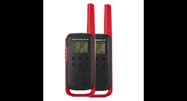 Motorola Talkabout T62 - Twin Pack - Rood