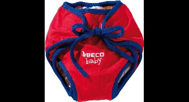 BECO zwemluier rood - uitwasbaar - maat S (3-6 maand)
