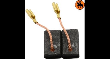 Koolborstelset voor Milwaukee frees/zaag AG7-125 - 5,1x10,1x16mm