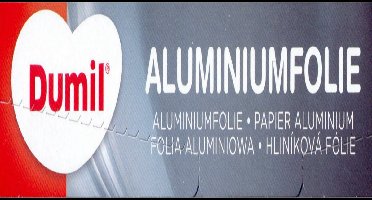 Dumil aluminiumfolie - 18 meter