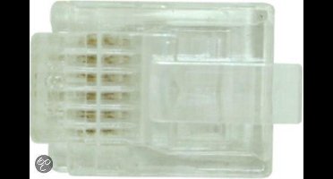 Skandia RJ12/6 Modulairestekers - 10 st