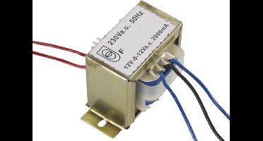 OPEN-CHASSIS TRANSFORMATOR 48VA 2 x 12V 2000mA (212048C)